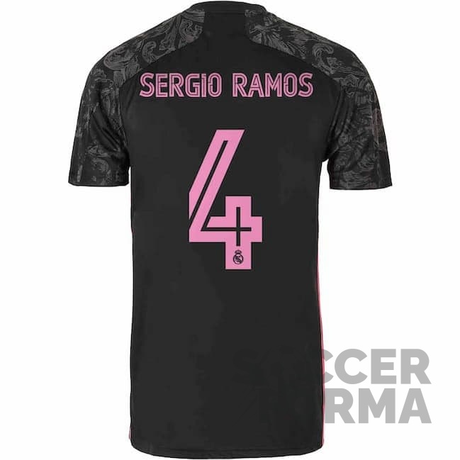 Третья футболка Реал Мадрид Серхио Рамос 4 2020-2021