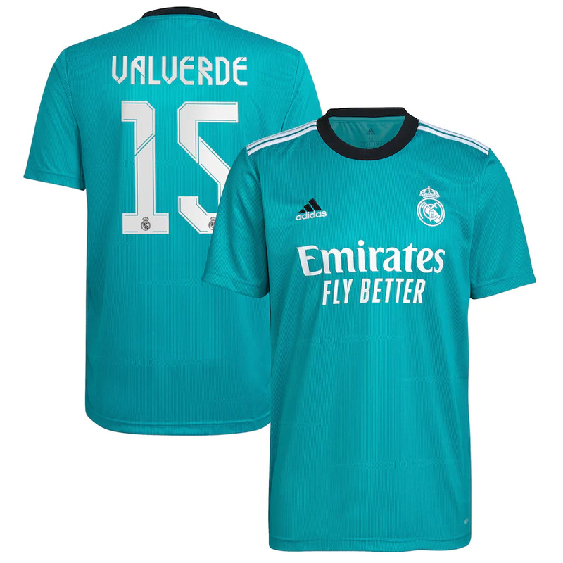 Футболка Реал Мадрид Вальверде 15 2021-2022 третья