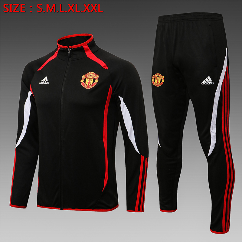 Парадный костюм Манчестер Юнайтед 2021-2022 черно-красный