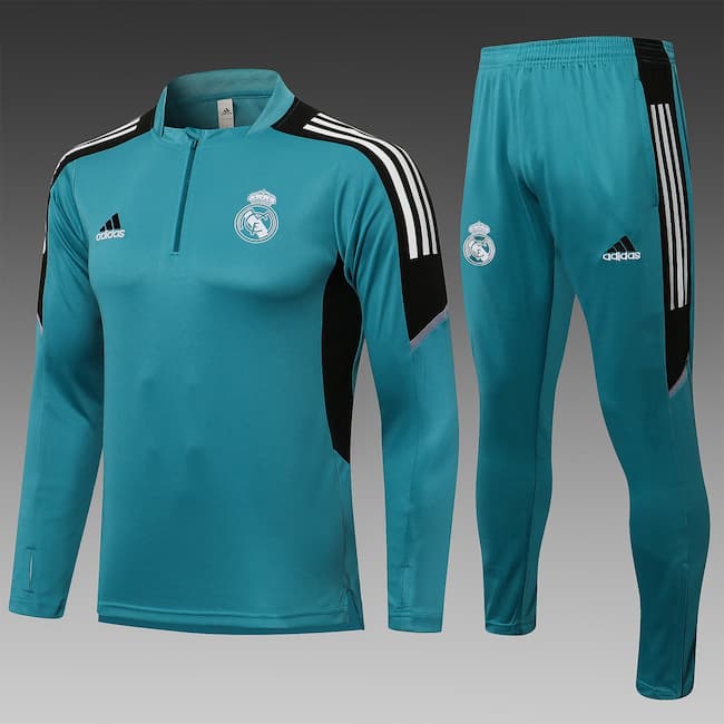 Тренировочный костюм Реал Мадрид 2021-2022 бирюзовый