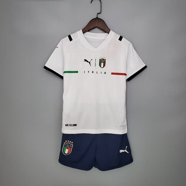 Детская гостевая форма сборной Италии 2021
