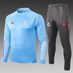 Тренировочный костюм Реал Мадрид 2020-2021 голубой