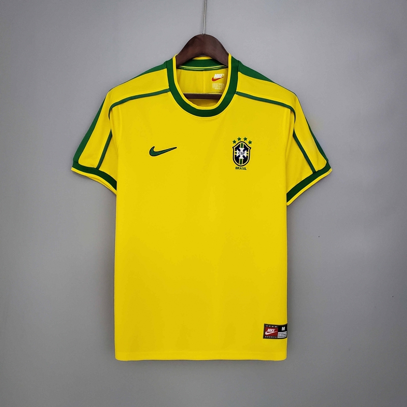 Ретро футболка сборной Бразилии 1998