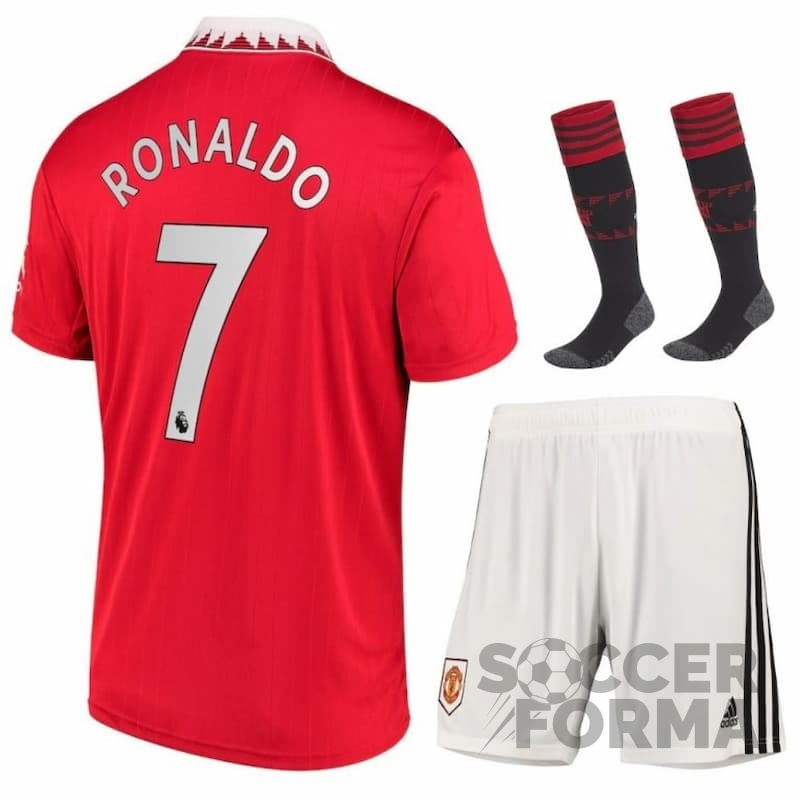 Форма Манчестер Юнайтед Роналдо 7 2022-2023 с гетрами