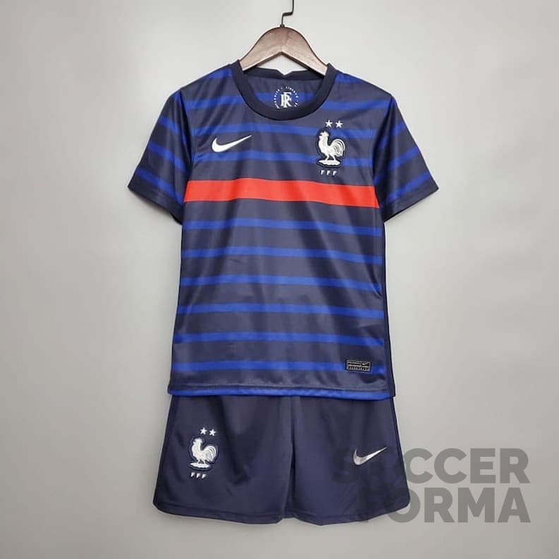 Детская форма сборной Франции Погба 6 2021