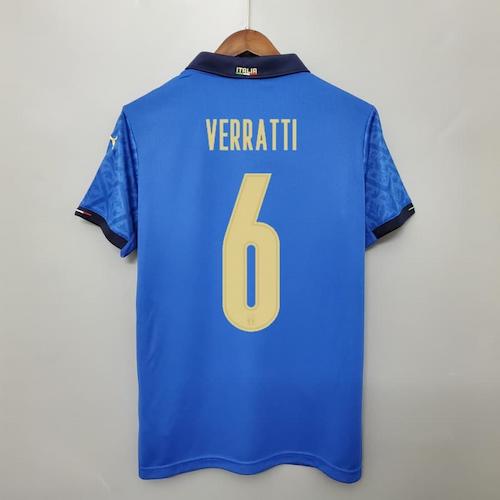 Футболка сборной Италии Вератти 6 2021