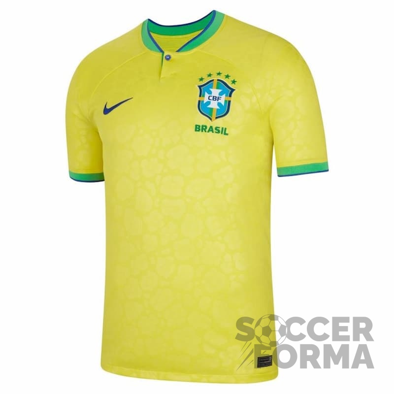 Детская форма сборной Бразилии 2023 с гетрами