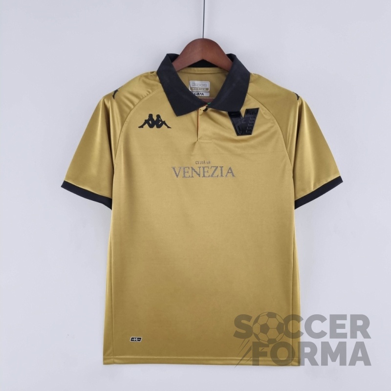 Футболка Венеция третья 2022-2023 золотая