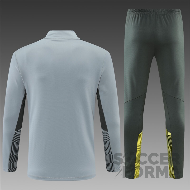 Тренировочный костюм Боруссия Дортмунд 2021-2022 серый - вид 2