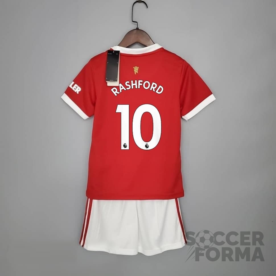 Детская форма Манчестер Юнайтед Рэшфорд 10 2021-2022