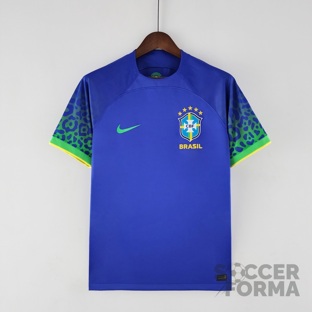 Гостевая футболка сборной Бразилии 2022-2024 - вид 1
