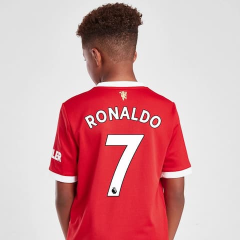 Детская форма Роналдо 7 Манчестер Юнайтед 2021-2022