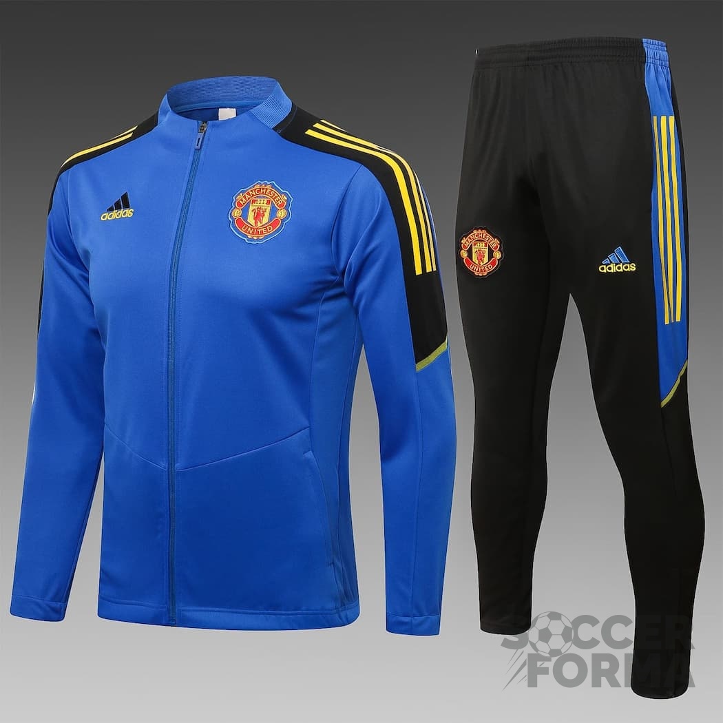 Парадный костюм Манчестер Юнайтед 2022 синий - вид 1
