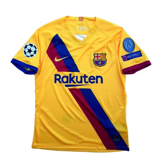 Гостевая футболка Барселоны 2019-2020 Lux