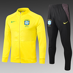 Парадный костюм сборной Бразилии 2021-2022 желтый