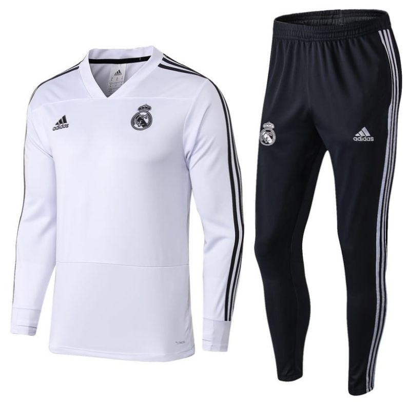 Детский спортивный костюм Реал Мадрид белый