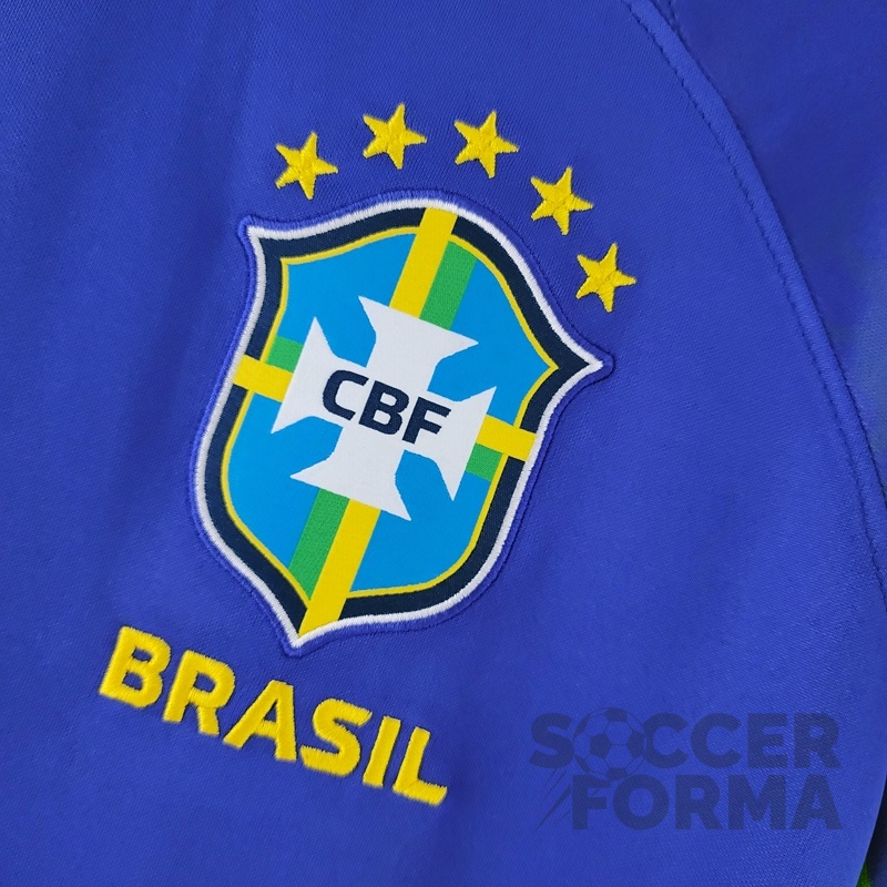 Гостевая футболка сборной Бразилии 2022-2024