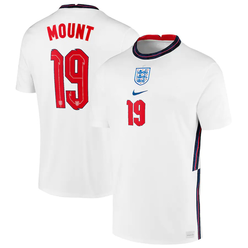 Футболка сборной Англии Маунт 19 2020-2022
