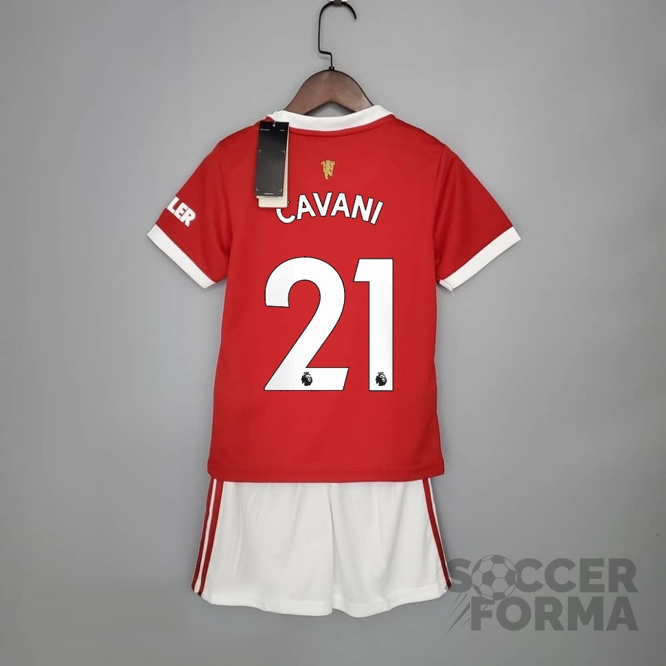 Детская форма Манчестер Юнайтед Кавани 21 2021-2022 - вид 1