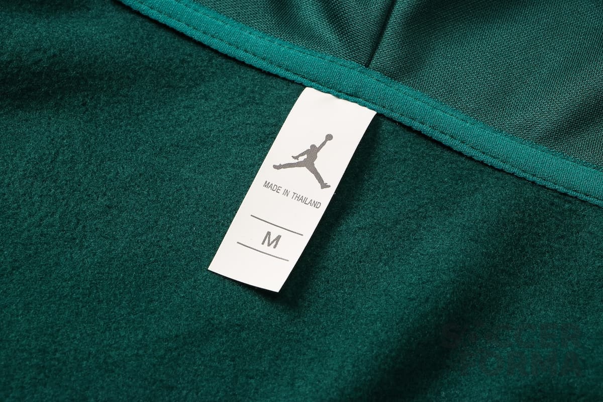 Спортивный костюм Джордан ПСЖ 2022 с капюшоном зеленый