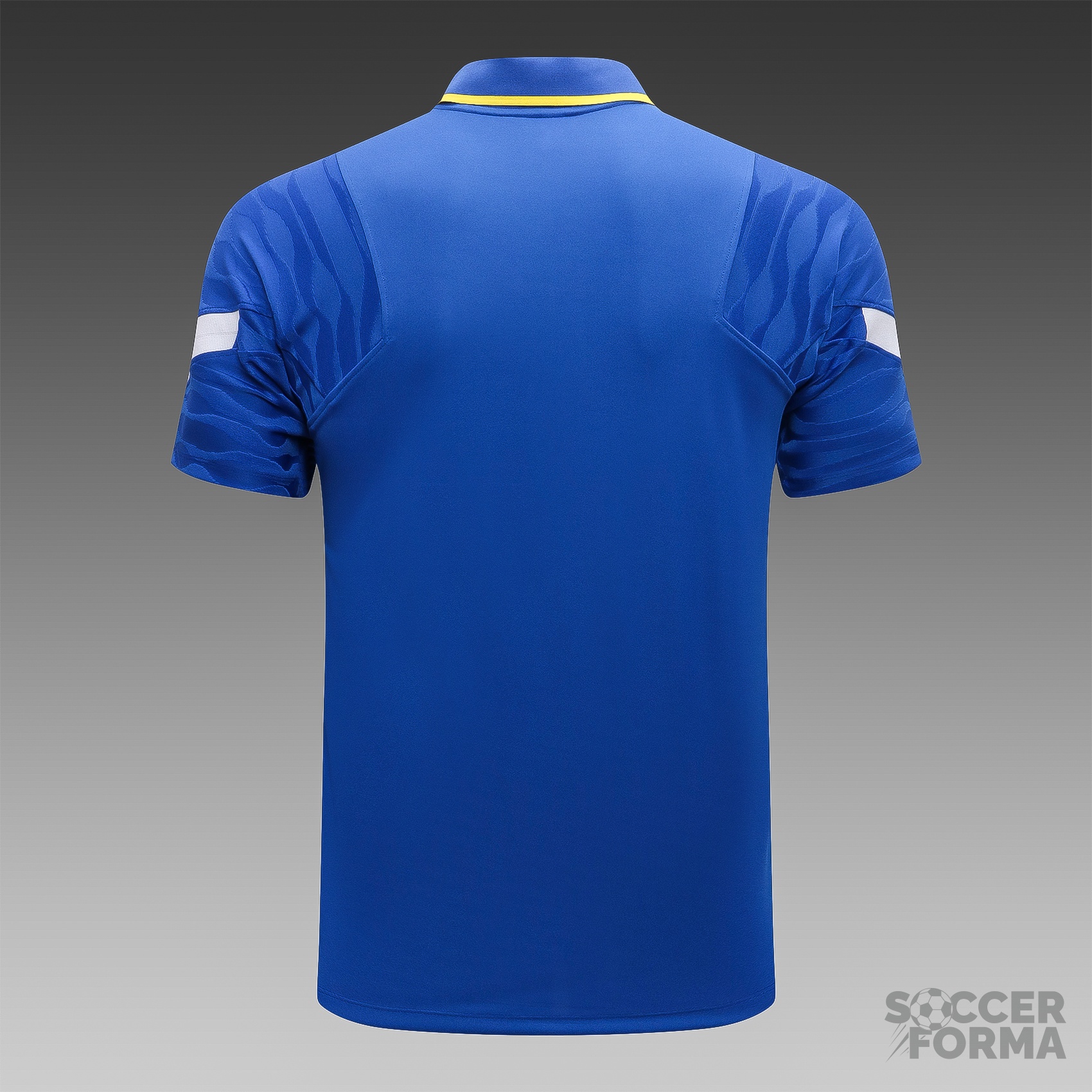 Голубая футболка поло Барселона 2021-2022 - вид 2