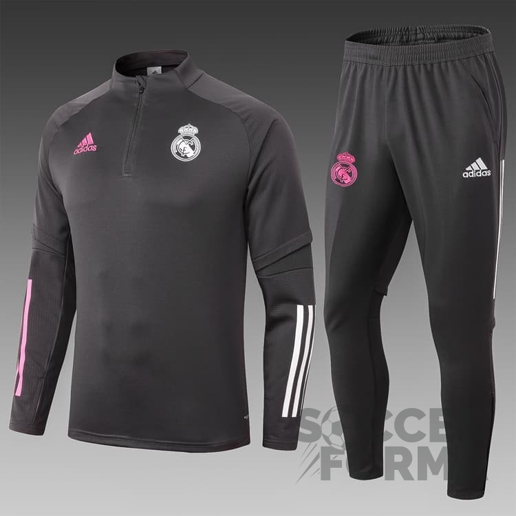 Тренировочный костюм Реал Мадрид 2021 серый - вид 1