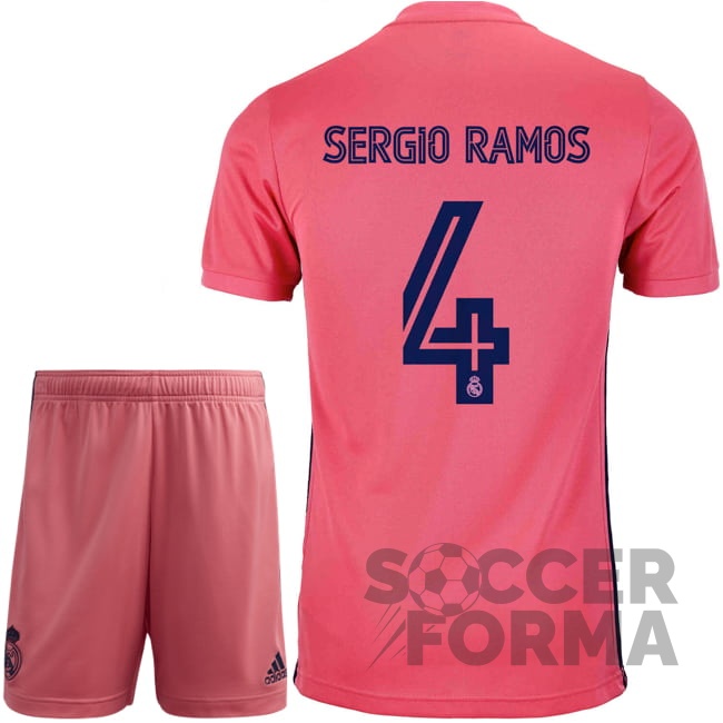 Детская гостевая форма Реал Мадрид Серхио Рамос 4 2020-2021 - вид 1