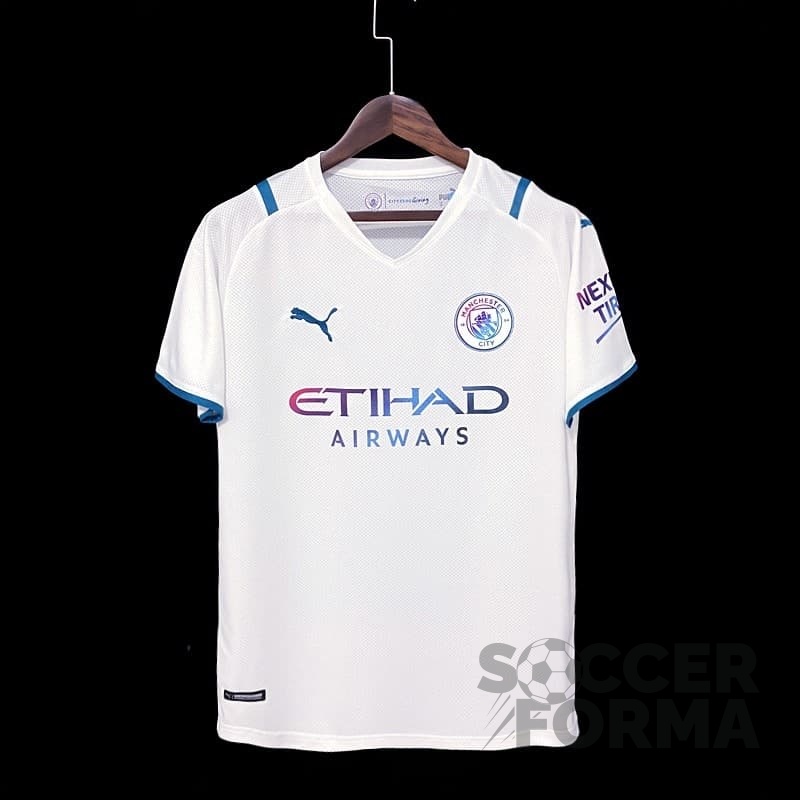 Гостевая футболка Манчестер Сити 2021-2022 Lux - вид 1