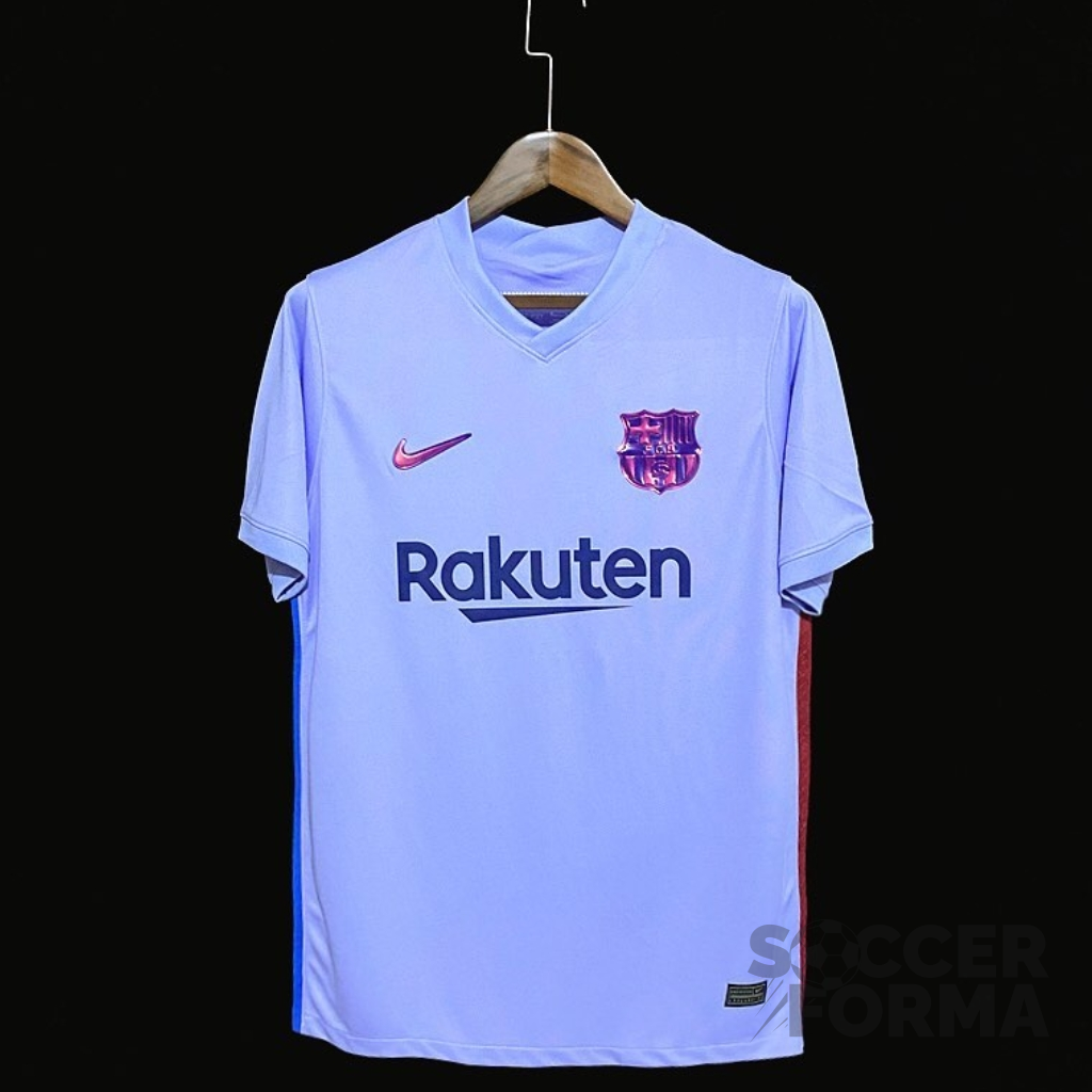 Гостевая футболка Барселона 2021-2022 Lux