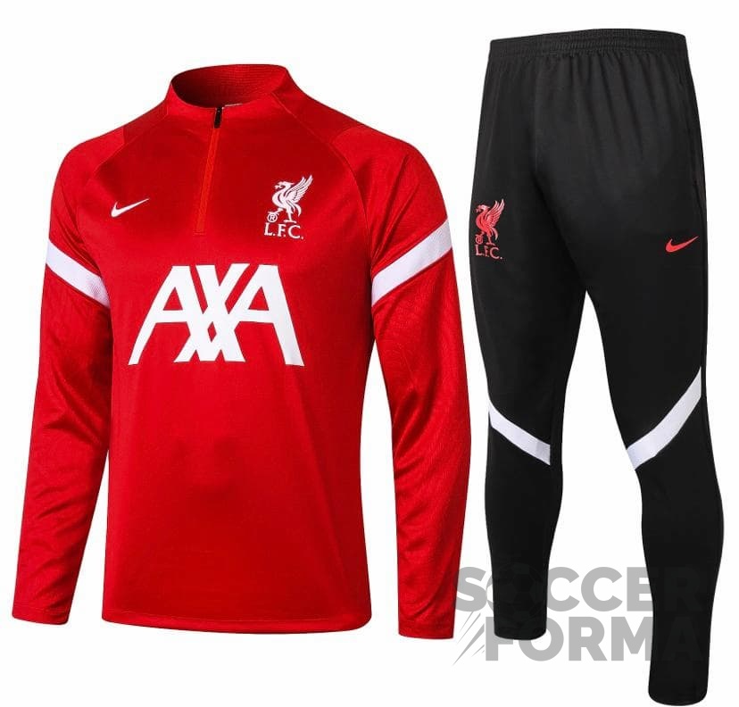 Спортивный костюм Ливерпуль 2021 красный - вид 1