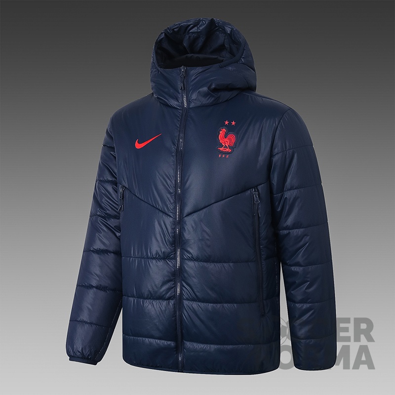 Зимняя куртка Ливерпуль 2021-2022 синяя - вид 1