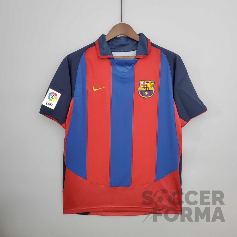 Ретро футболка Барселона 2004