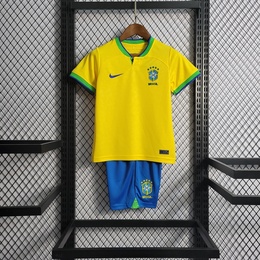 Детская форма сборной Бразилии 2022-2023