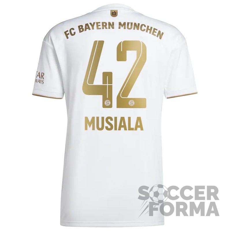 Гостевая футболка Бавария Мюнхен Мусиала 42 2022-2023 - вид 2