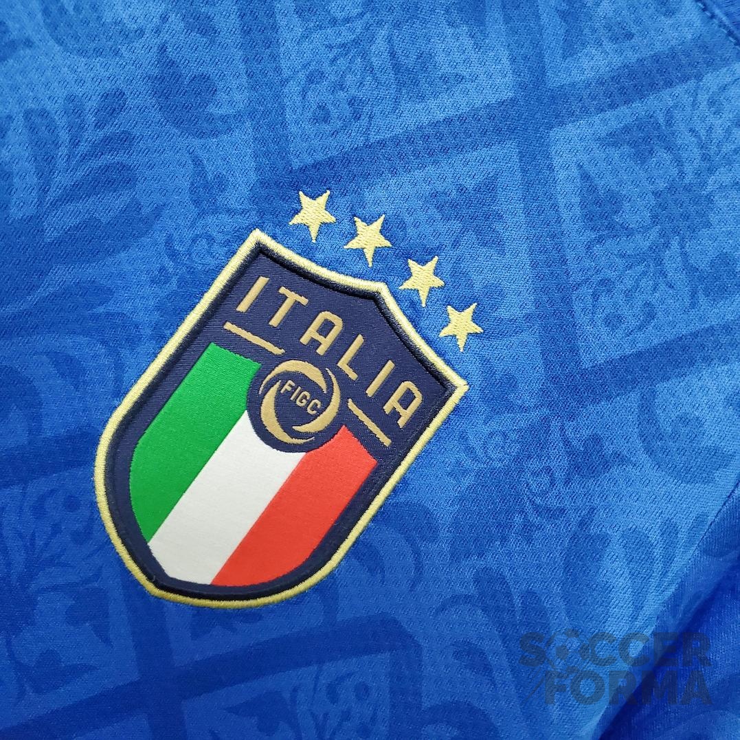 Футболка сборной Италии Барелла 18 2021 - вид 5