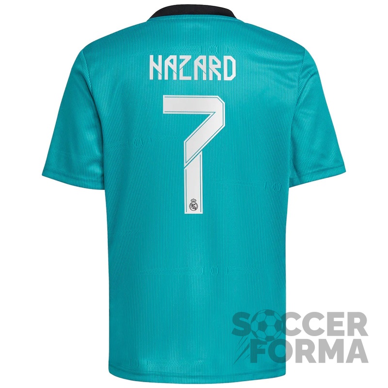 Футболка Реал Мадрид Азар 7 2021-2022 третья - вид 2