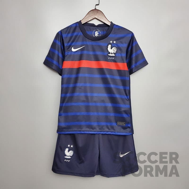 Детская форма сборной Франции 2021 - вид 1