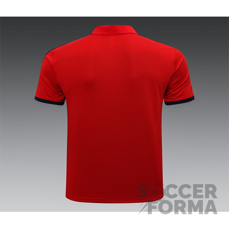 Красная футболка поло Арсенал 2021-2022 - вид 2
