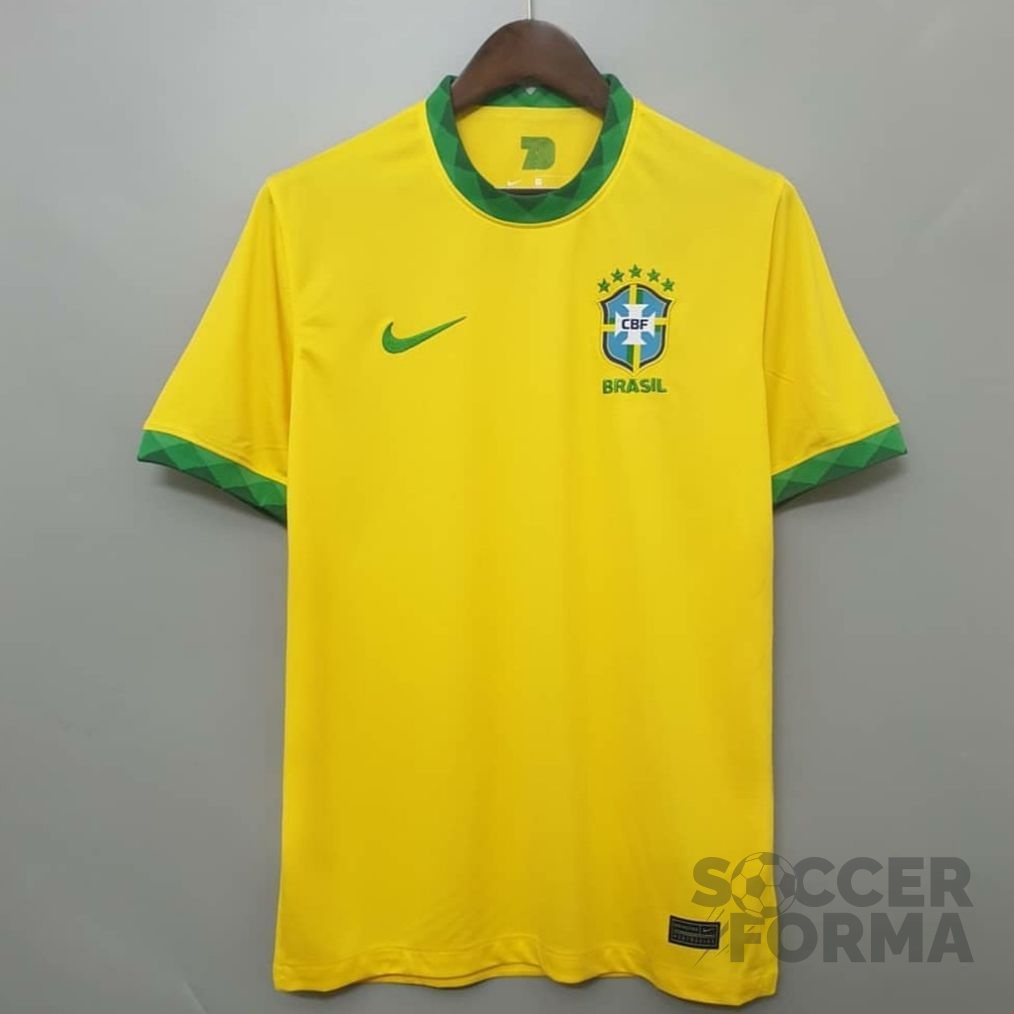Футболка сборной Бразилии 2020 - вид 1