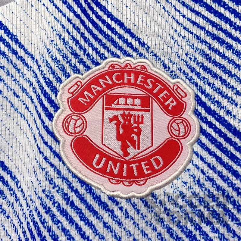 Гостевая футболка Манчестер Юнайтед 2021-2022 Lux - вид 4