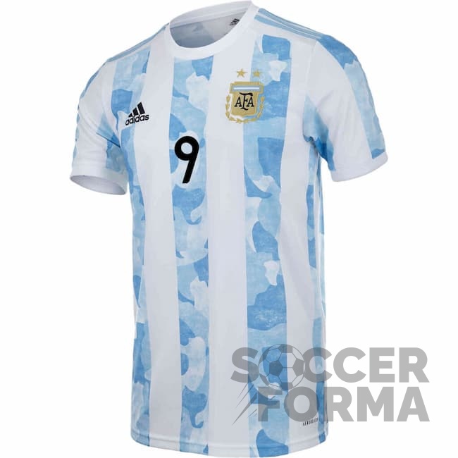 детская форма сборной Аргентины Агуэро 9 2021 - вид 3