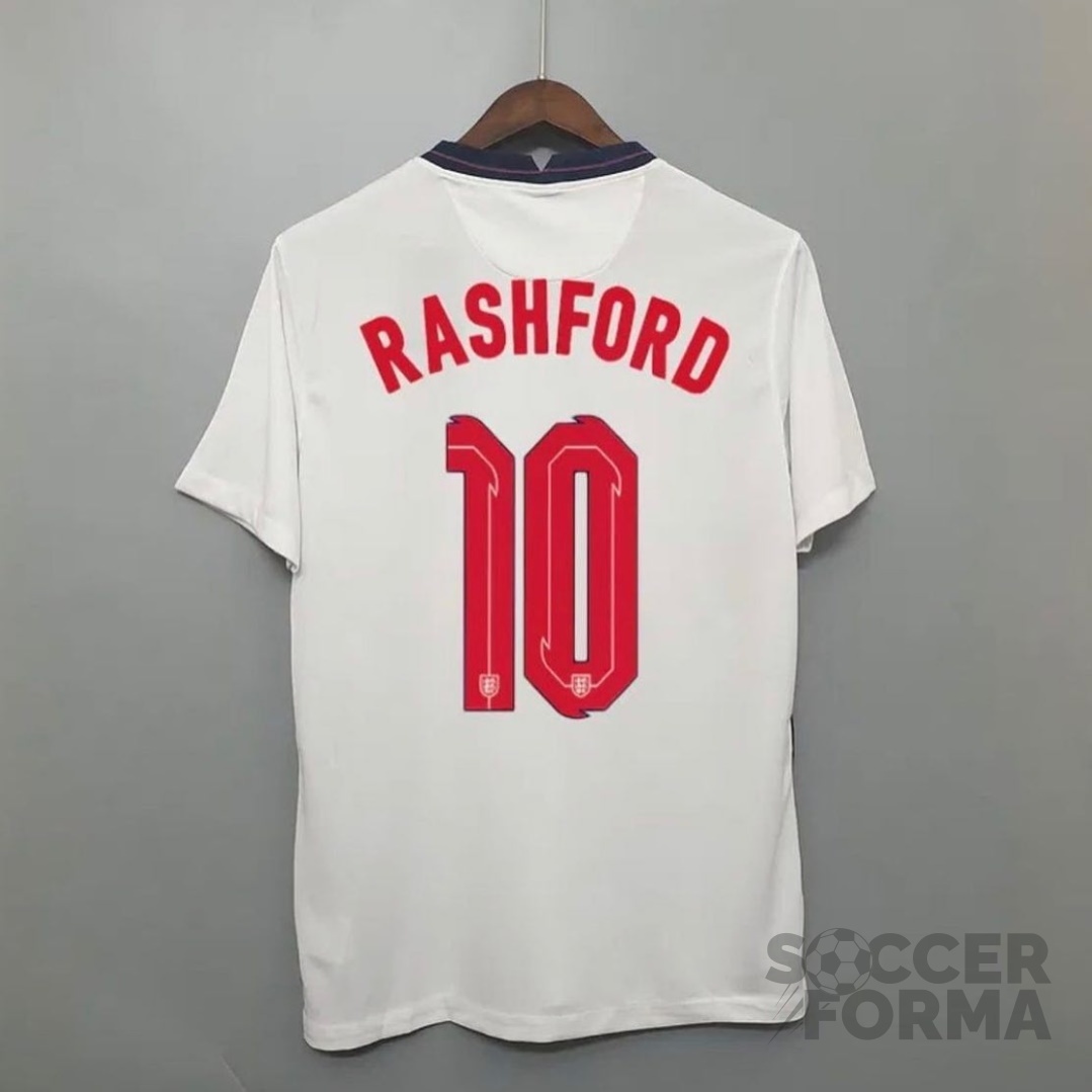 Футболка сборной Англии Рэшфорд 10 2021 - вид 1