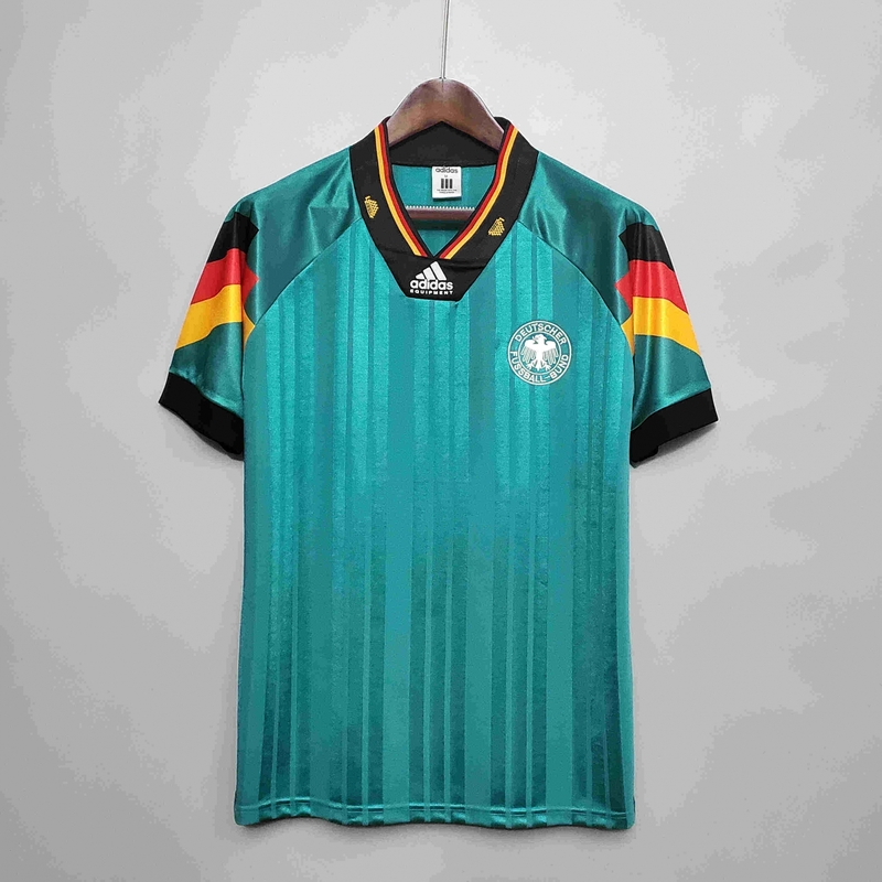 Ретро футболка сборной Германии 1992 резервная