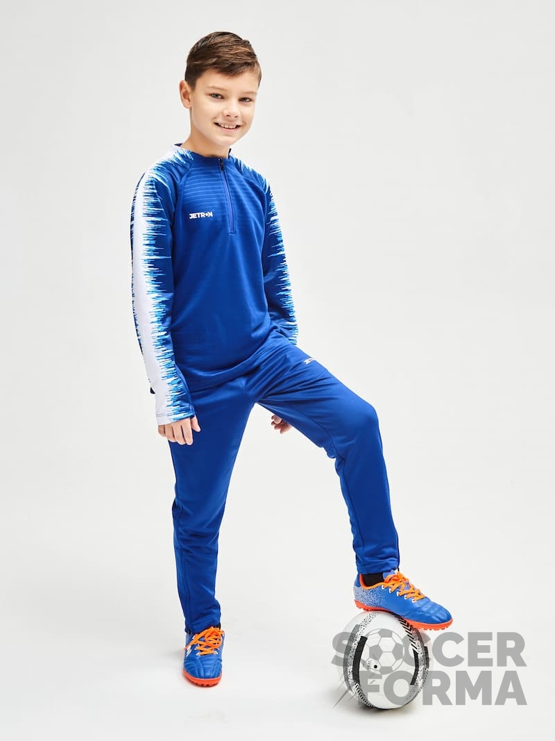 Детский тренировочный костюм Jetron beam синий - вид 4