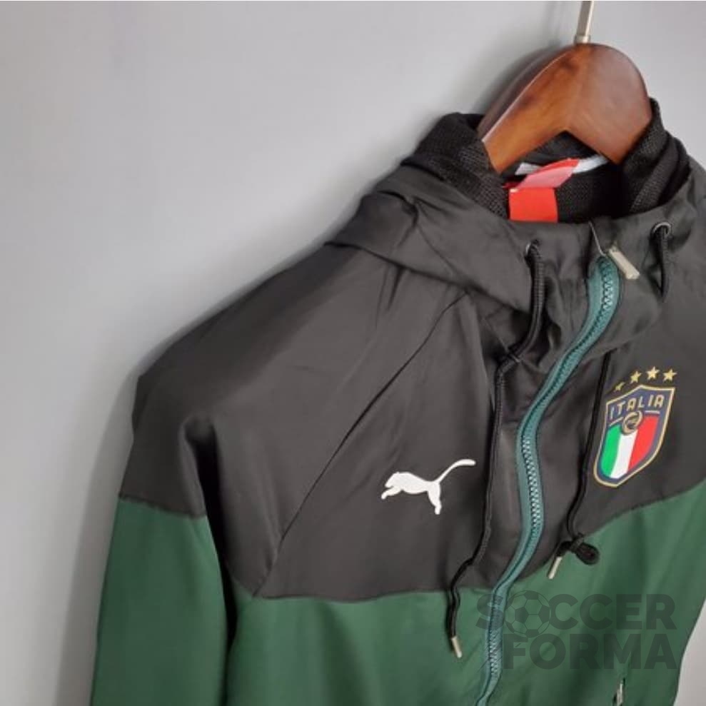 Ветровка сборной Италии 2021-2022 с капюшоном - вид 2