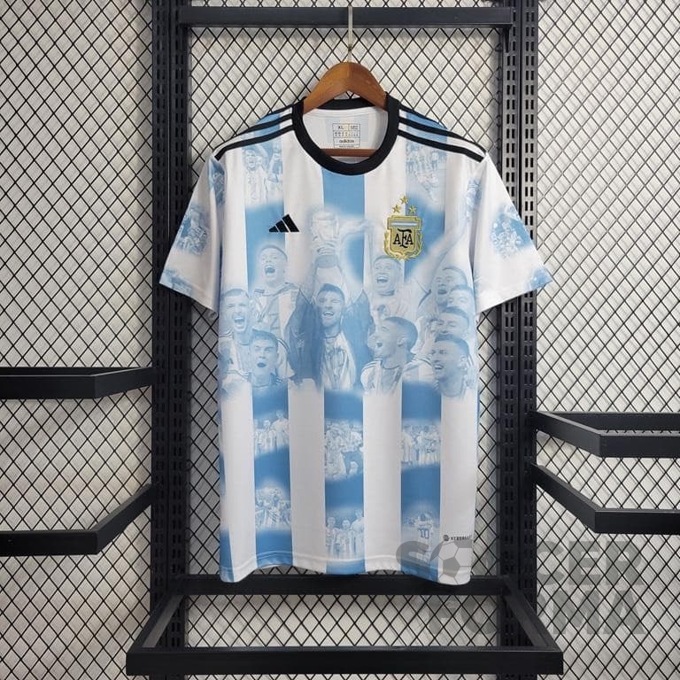 Памятная футболка сборной Аргентины 2023 - вид 1