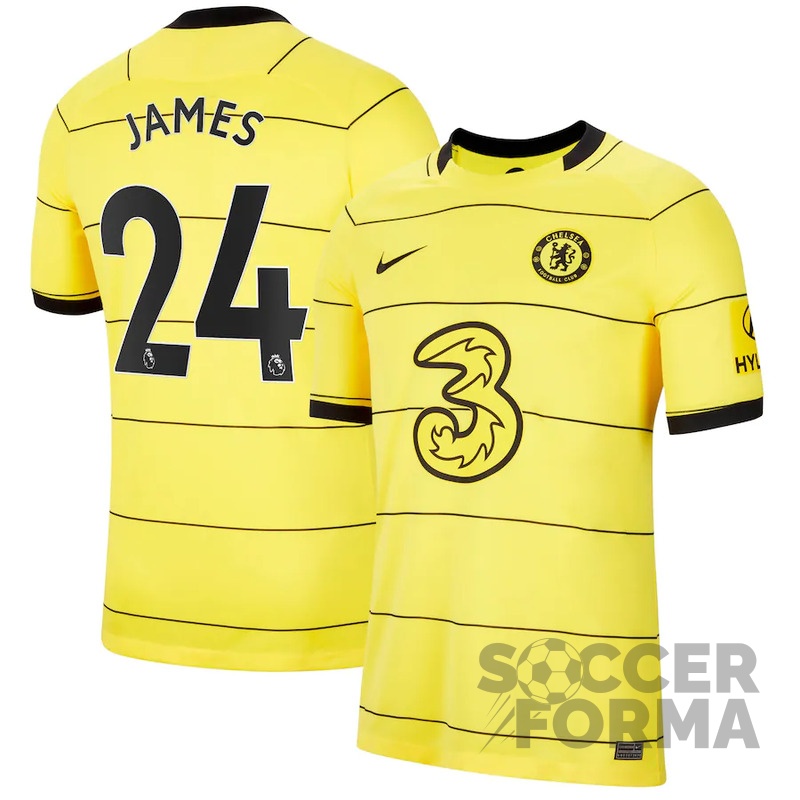 Гостевая футболка Челси Джеймс 24 2021-2022