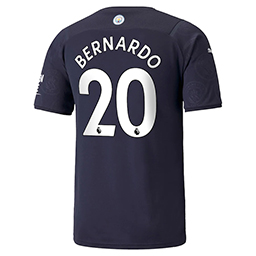 Футболка Манчестер Сити Бернарду 20 2021-2022 третья