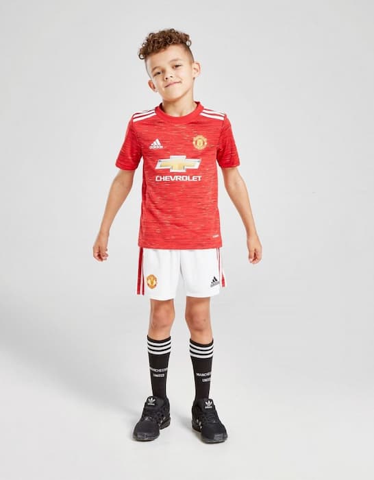 Детская форма Манчестер Юнайтед 2020-2021 с гетрами
