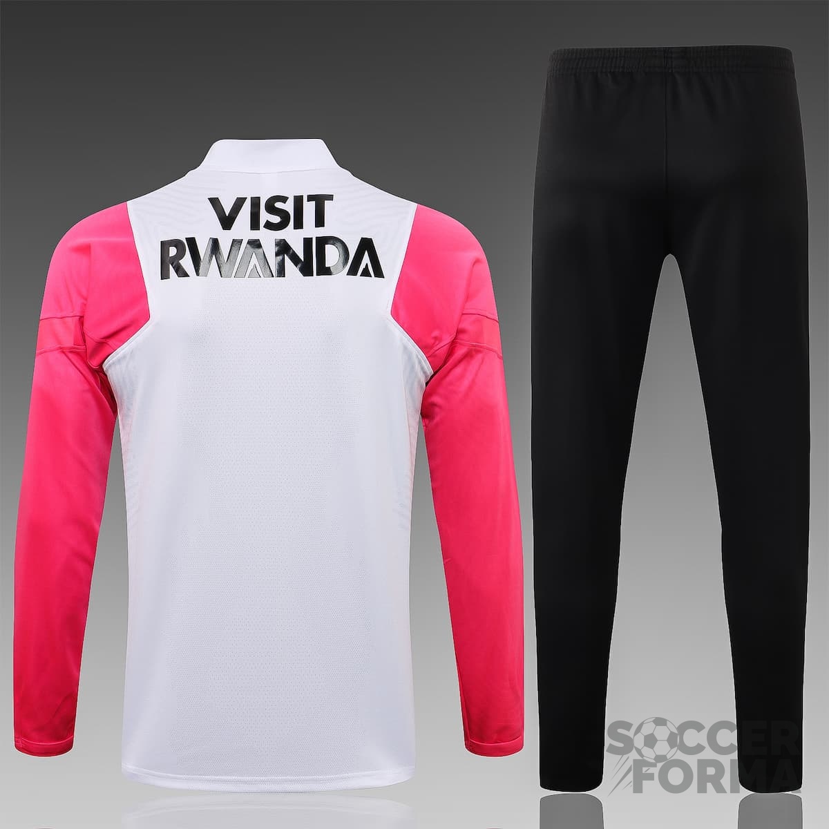 Тренировочный костюм Джордан ПСЖ 2022 бело-розовый - вид 2